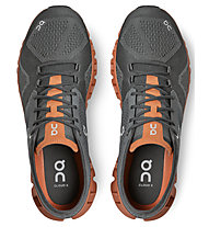On Cloud X - scarpe running neutre - uomo, Grey/Orange