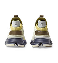 On Cloudnova - Sneaker - Damen, Yellow/Brown/Grey