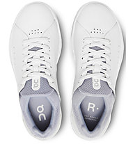 On The Roger Advantage - Sneaker - Damen, White/Light Blue