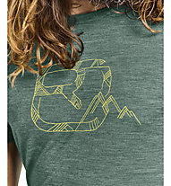 Ortovox Cool Tec Mtn Logo M - T-Shirt - uomo, Green