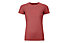 Ortovox 150 Cool Leaves - T-Shirt - Damen, Red