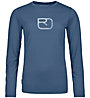 Ortovox 150 Cool Mtn Silhouette Ls W - Funktionsshirt - Damen, Blue