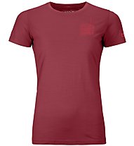 Ortovox 150 Cool Radio Ts - T-shirt - donna, Dark Red