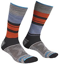 Ortovox All Mountain Mid - Kurze Socken - Herren, Grey/Blue/Orange