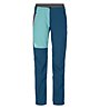 Ortovox Berrino W - pantaloni softshell - donna, Blue/Light Blue