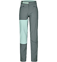 Ortovox Brenta W - pantaloni trekking - donna, Grey/Green