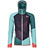 Ortovox Col Becchei W - giacca scialpinismo - donna, Violet/Green/Red