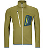 Ortovox Fleece Grid - giacca in pile - uomo, Green/Blue