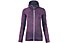 Ortovox Fleece Melange - giacca con cappuccio sci alpinismo - donna, Violet