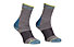 Ortovox Merino Alpinist Mid - Socken, Grey/Dark Grey