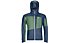 Ortovox Merino Protect Windbreaker - giacca a vento - uomo, Blue/Green