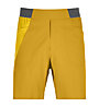 Ortovox Merino Shield Ultra Piz Selva Light - pantaloni corti trekking - uomo, Yellow