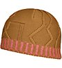 Ortovox Merino Tangram Knit - berretto, Orange/Pink