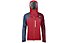 Ortovox Ortler - giacca con cappuccio sci alpinismo - donna, Red