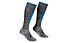 Ortovox Ski Compression M - calze da sci - uomo, Grey/Light Blue