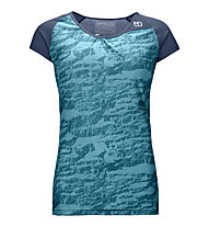 Ortovox Tec - T-shirt arrampicata - donna, Blue