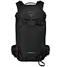 Osprey Kamber 30 - zaino scialpinismo, Black