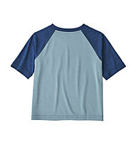 Patagonia Baby Cap Cool Daily Crew - T-shirt - bambini , Blue 