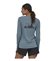 Patagonia Capilene Cool Daily Graphic - maglia a maniche lunghe - donna, Grey