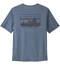 Patagonia Capilene Cool Daily - T-shirt - uomo, Blue/Dark Blue