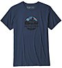 Patagonia M´s Fitz Roy Scope Organic - T-shirt trekking - uomo, Blue