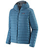Patagonia Down Sweater Hoody M - giacca piumino - uomo, Light Blue
