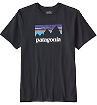 Patagonia Shop Sticker - T-shirt trekking - uomo, Black