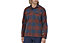 Patagonia Organic Cotton Midweight Fjord Flannel - camicia maniche lunghe - uomo, Dark Red/Blue