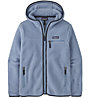 Patagonia Retro Pile - Fleecejacke mit Kapuze - Damen, Light Blue/Dark Blue
