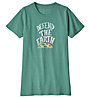 Patagonia Ws Defend Earth Resp. - T-shirt trekking - donna, Green