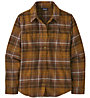 Patagonia Ws Fjord Flannel - camicia a maniche lunghe - donna, Brown