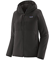 Patagonia Ws R2 CrossStrata Hoody - giacca softshell - donna, Black