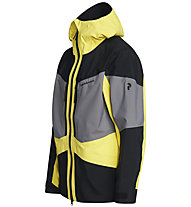 Peak Performance Gravity GTX M - giacca da sci – uomo, Yellow/Black