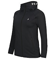 Peak Performance Rider Zip Hood - felpa con zip, Black