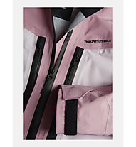 Peak Performance W Gravity - giacca da sci con cappuccio - donna, Pink/Black