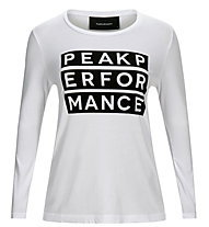 Peak Performance W SW Longsleeve - langärmliges Shirt - Damen, White