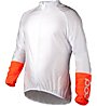 Poc Avip Light Wind Jacket - Fahrradjacke, White/Orange