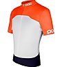 Poc Avip Printed Light - maglia bici - uomo, White/Orange