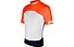 Poc Avip Printed Light Jersey - Fahrradshirt, White/Orange