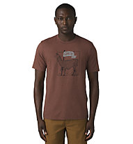 Prana Como Te Llama Journeyman 2 - T-shirt da arrampicata - uomo, Brown