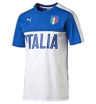 Puma FIGC Italia Graphic - maglia calcio Nazionale Italia, White/Dark Blue
