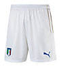 Puma FIGC Italia Home Shorts - kurze Fußballhose, White/Dark Blue