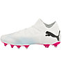 Puma Future 7 Match FG/AG - scarpe da calcio per terreni compatti/duri , White/Pink