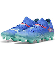 Puma Future 7 Ultimate FG - scarpe da calcio per terreni compatti, Blue/Green