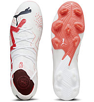 Puma Future Ultimate FG/AG - scarpe da calcio per terreni compatti/duri - uomo, White/Red