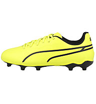 Puma King Match FG/AG Jr - scarpe da calcio per terreni compatti/duri - ragazzo, Yellow