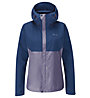 Rab Downpour Eco - giacca trekking - donna, Purple/Blue