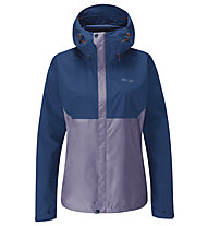 Rab Downpour Eco - Trekkingjacke - Damen, Purple/Blue