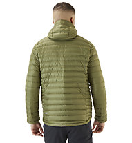 Rab Microlight Alpine - Daunenjacke mit Kapuze - Herren, Green