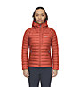 Rab Microlight Alpine - Daunenjacke mit Kapuze - Damen, Red/Blue